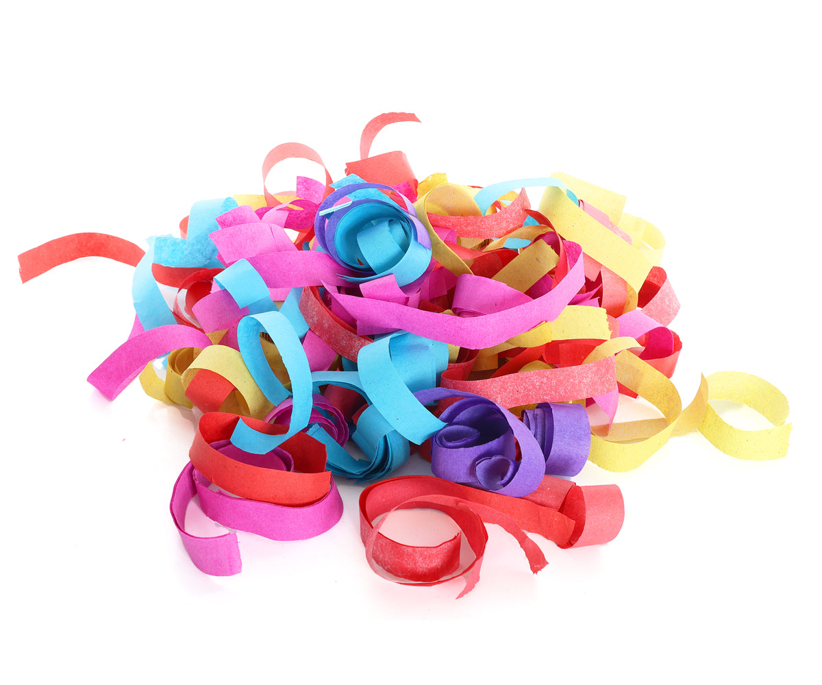 30cm Confetti Cannon with Multicolour Confetti Biodegradable