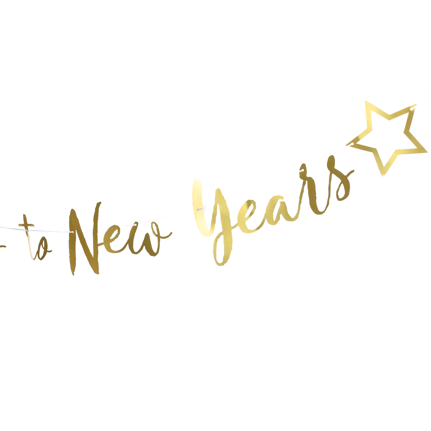 Cheers To New Years Make Your Own Foil Decoration