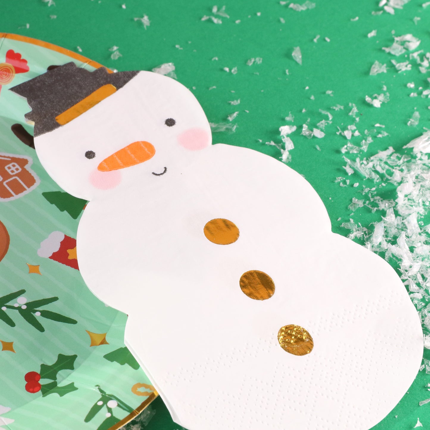 Snowman Christmas Paper Napkins Pack of 20