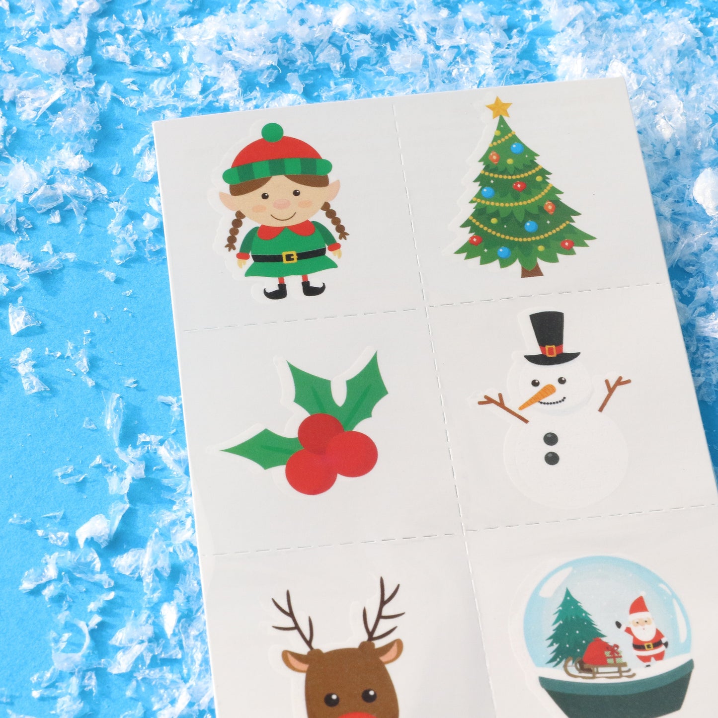 Christmas Tattoos Sheet of 6