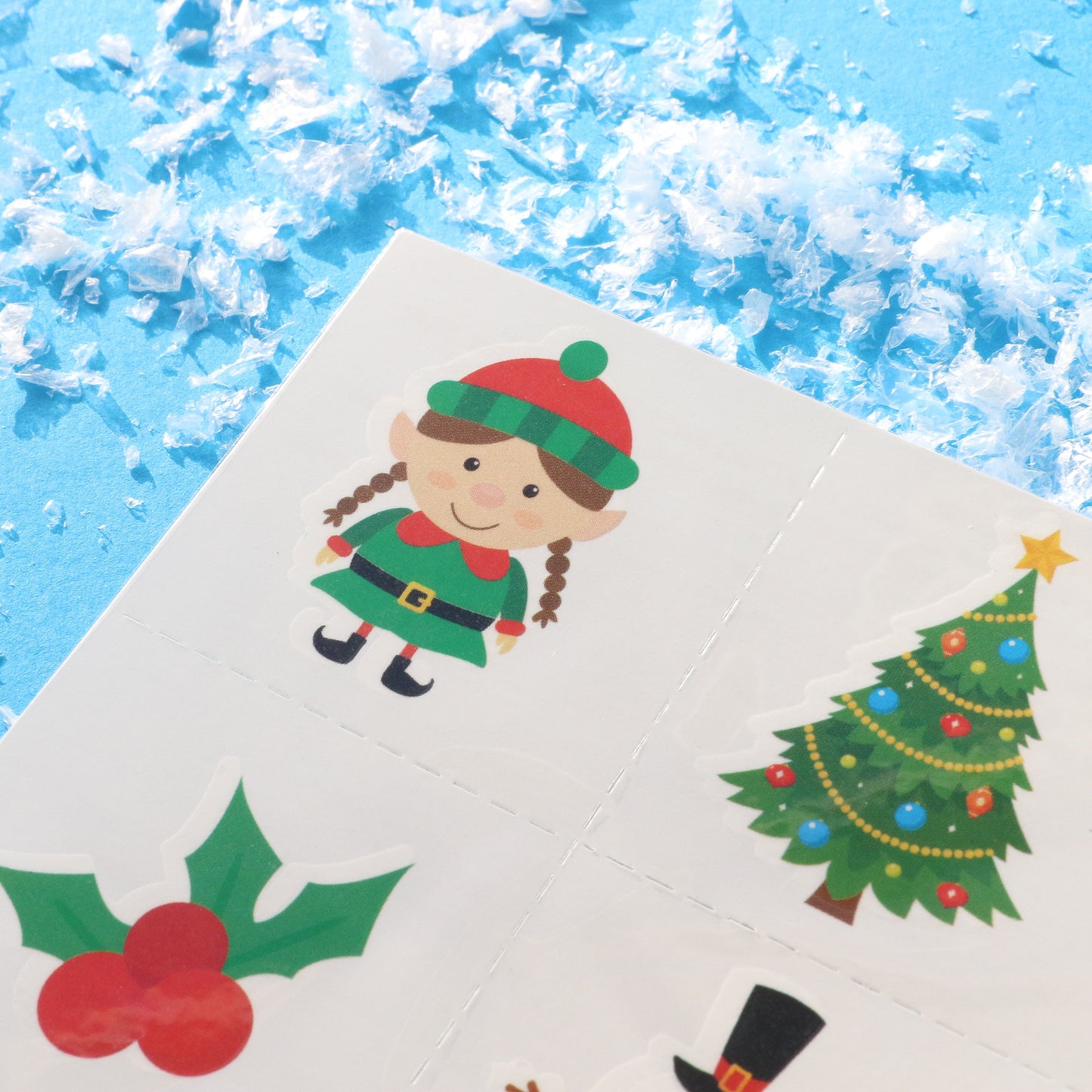 Christmas Tattoos Sheet of 6