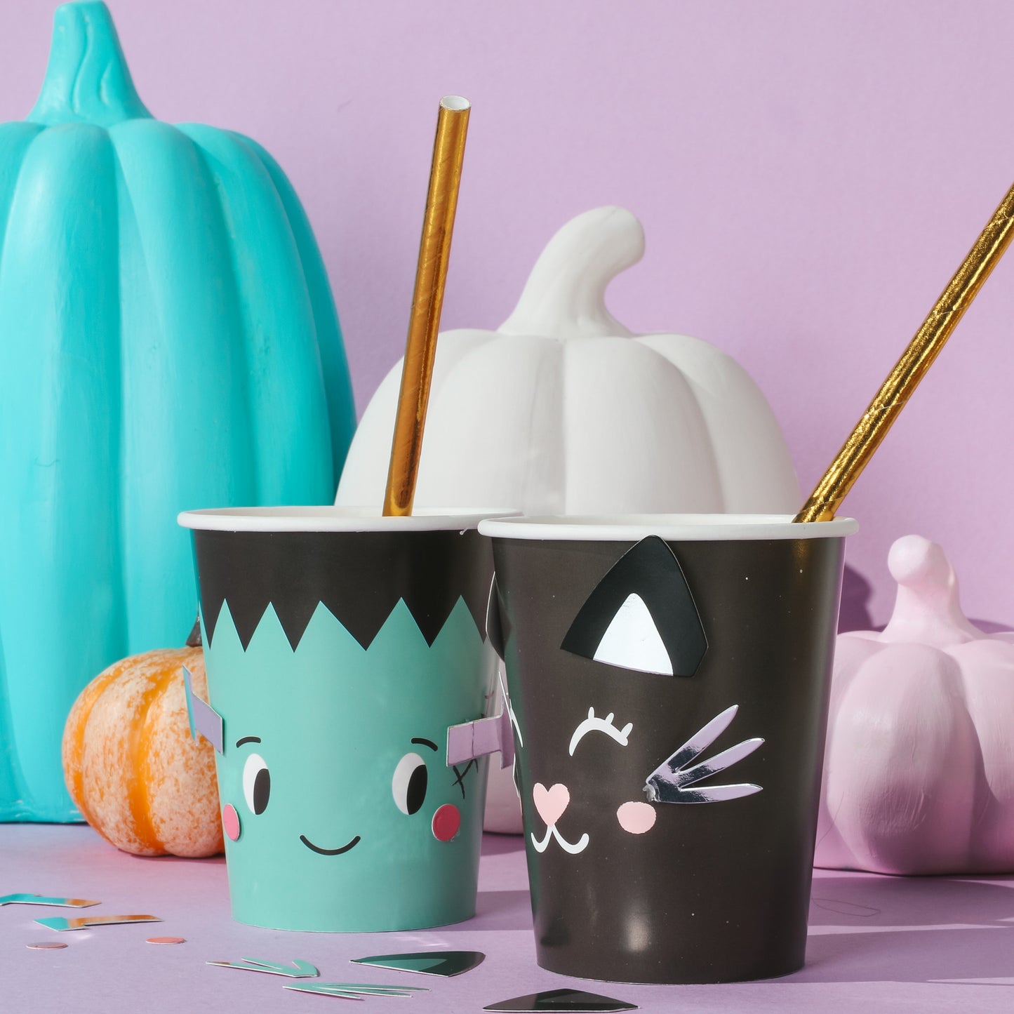 2 Assorted DIY Frankie Jr Cups Pack of 10