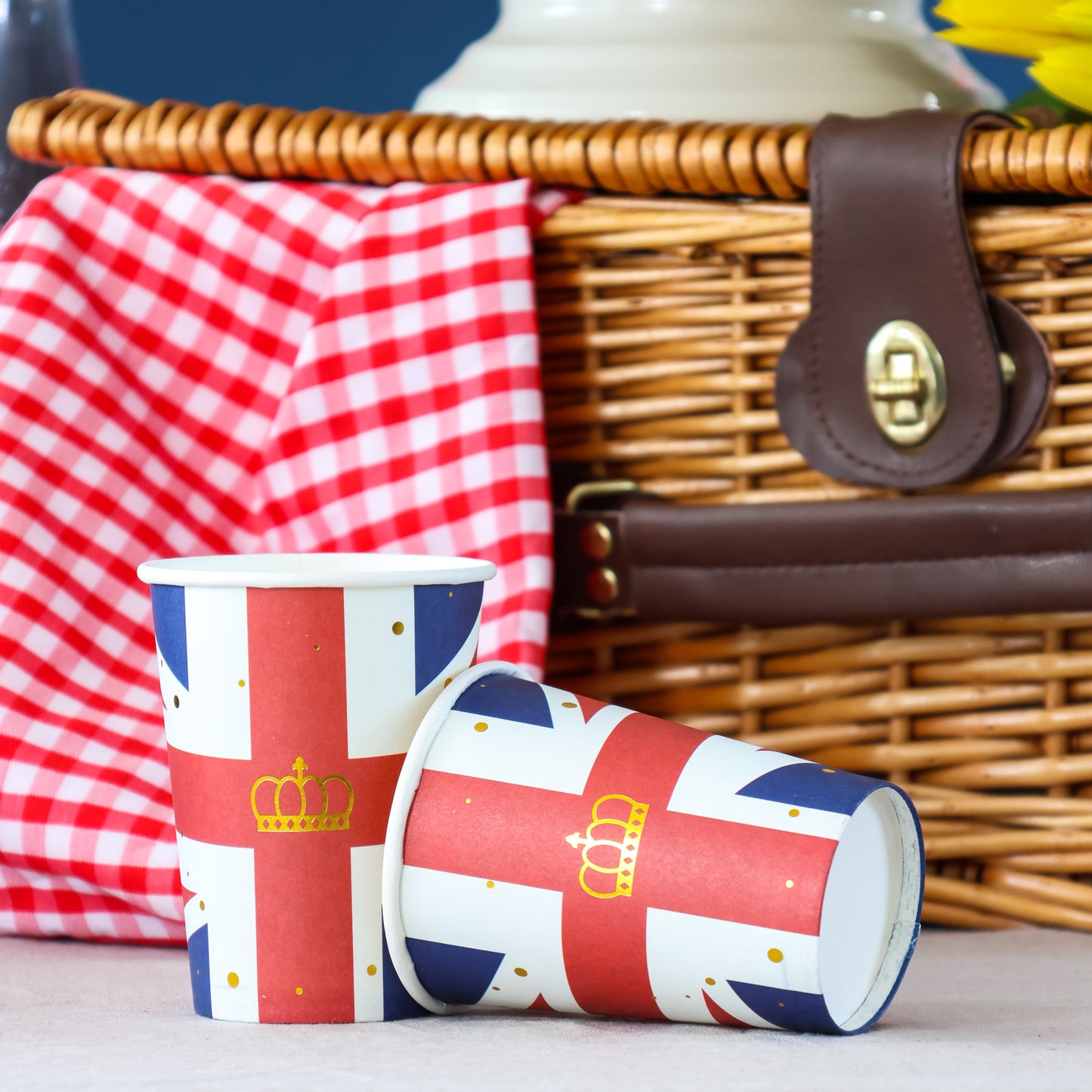 Union Jack 9oz Paper Cups (Pack of 10)