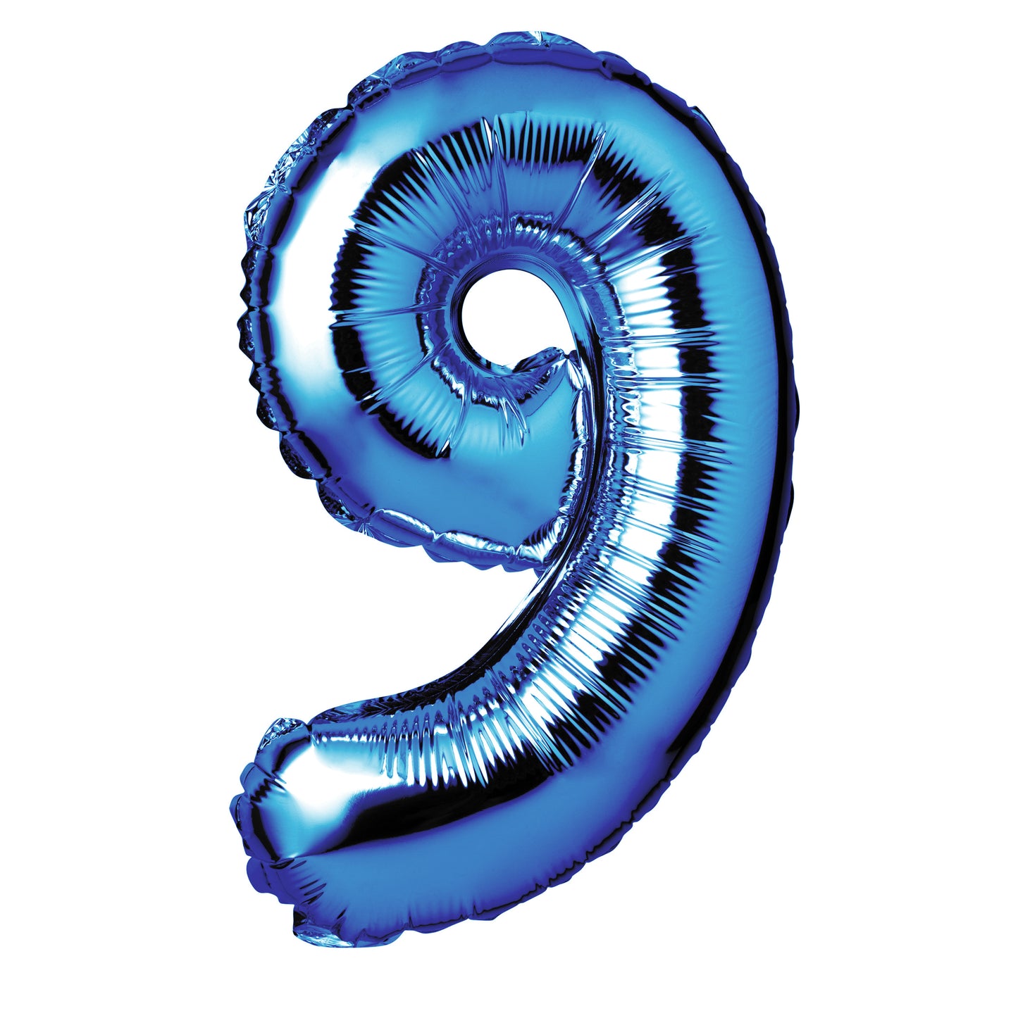 34" Giant Foil Blue Number 9 Balloon
