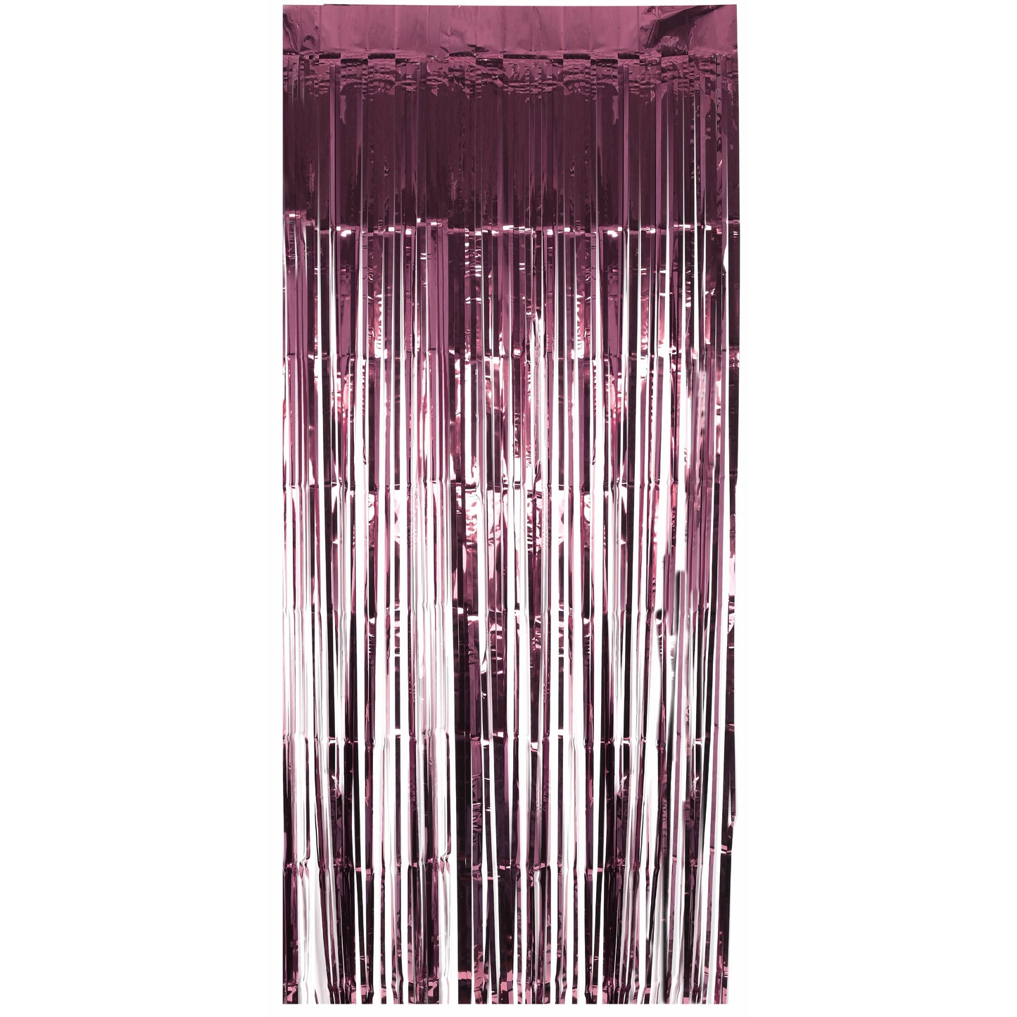 Baby Pink Foil Door Curtain