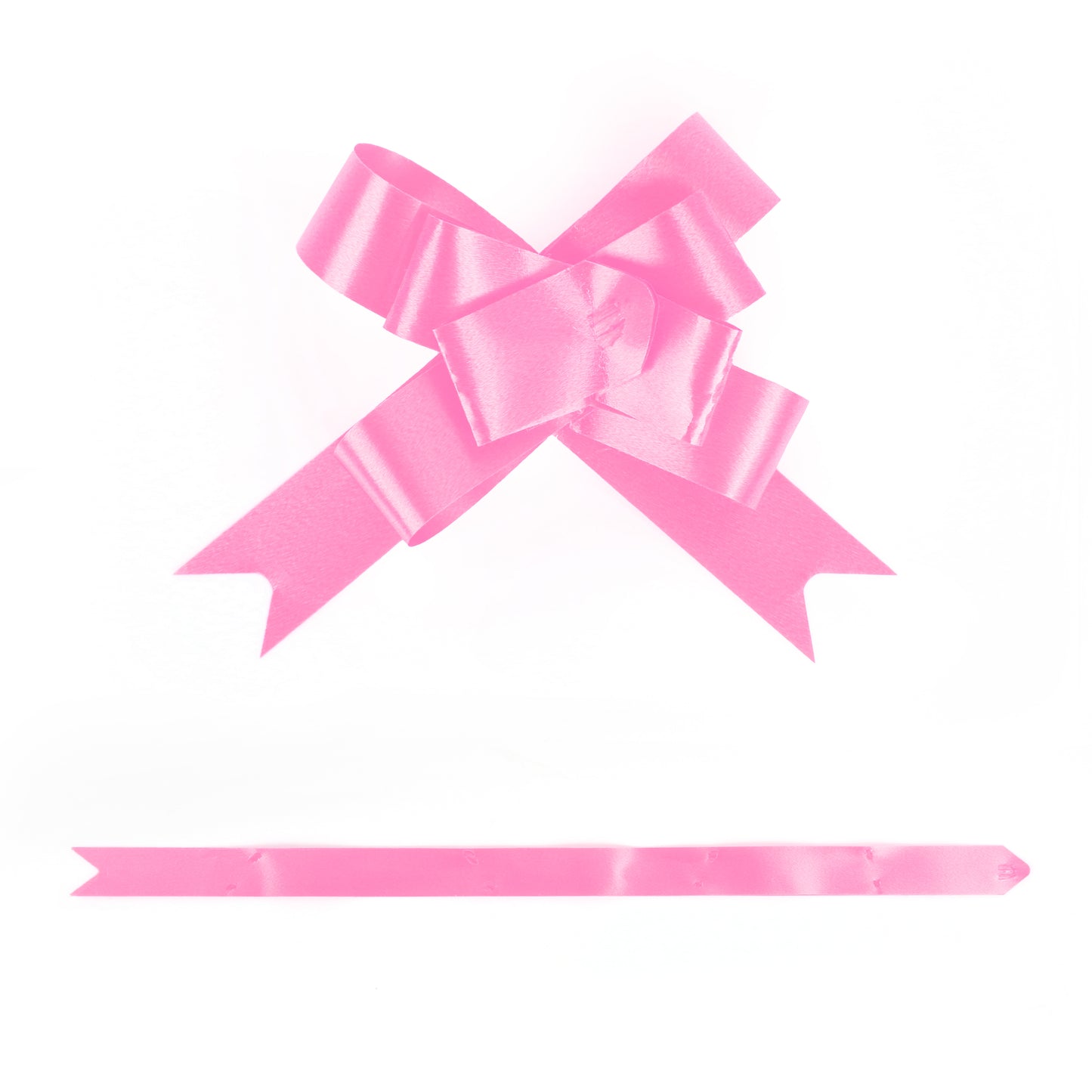Baby Pink 6cm Pull Bows in 20's
