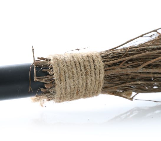 3PC SCREW TOGETHER PLASTIC DELUXE BROOM