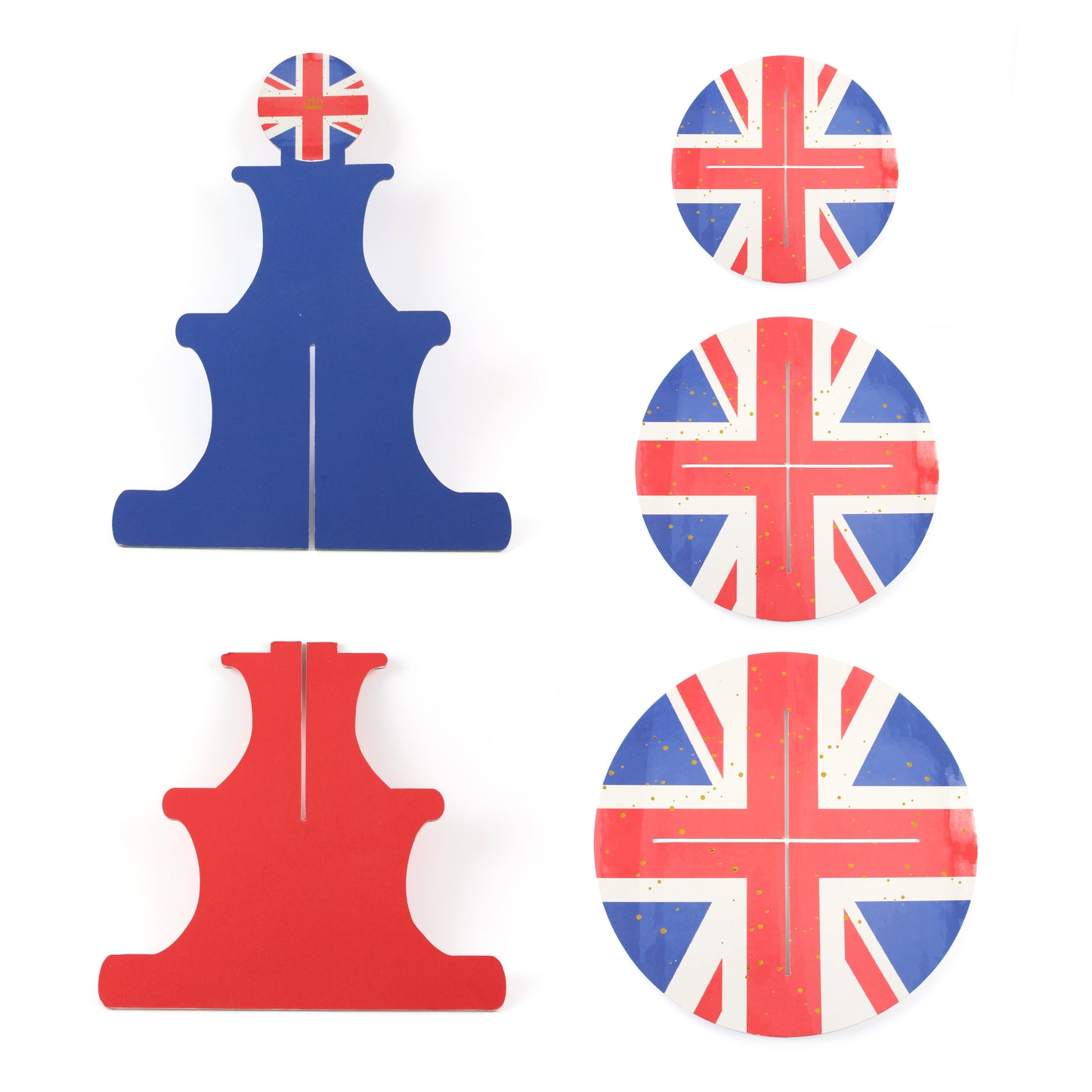 Union Jack 3-Tier Cake Stand