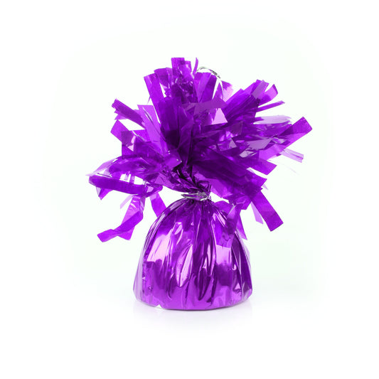 Deep Purple Foil Balloon Weight