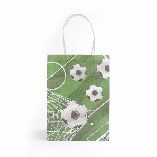 Football Paper Bag with Handles