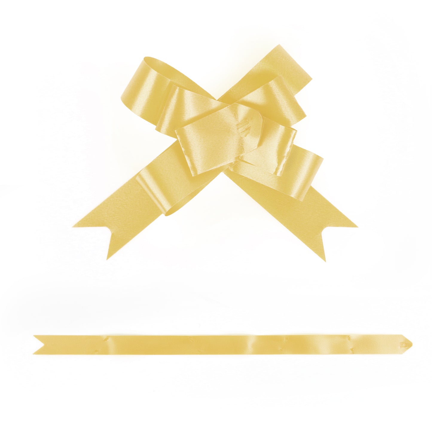 Gold 6cm Pull Bows in 20's