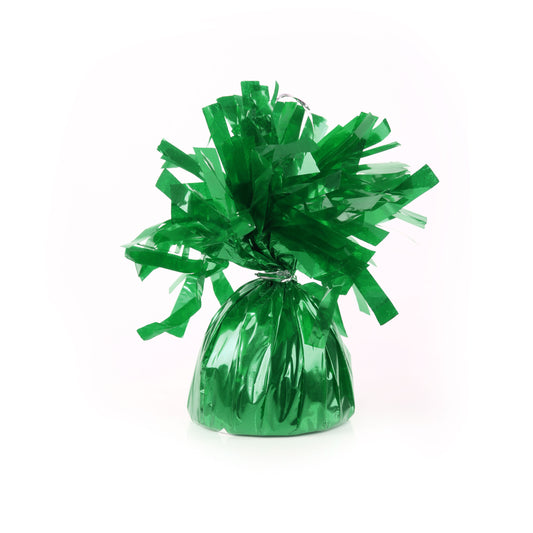 Green Foil Balloon Weight