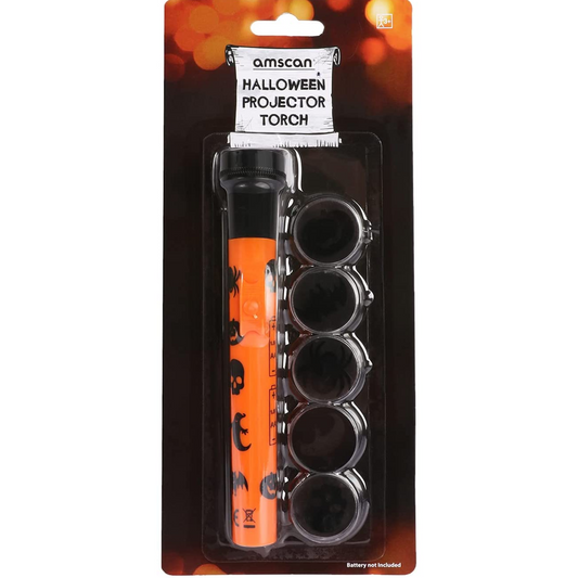 Halloween Projector Torch with 5 Caps