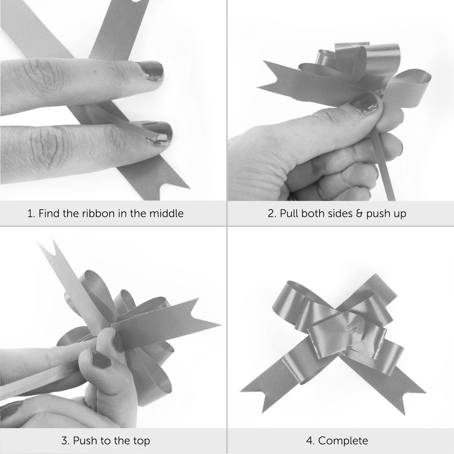 Evergreen 6cm Pull Bows in 20's