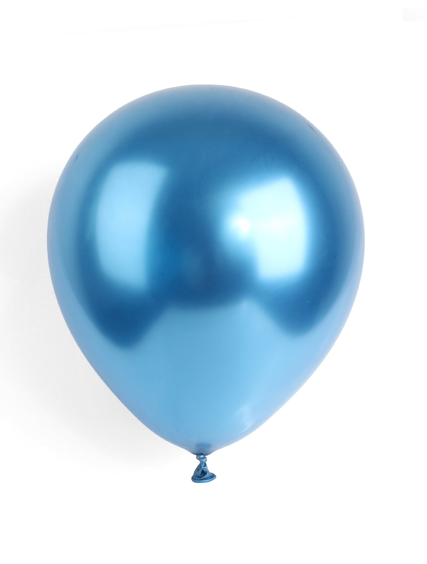 7 INCH METALLIC LIGHT BLUE LATEX BALLOONS PACK OF 50