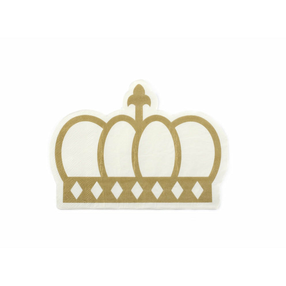 British Coronation Party Crown Royal Paper Napkins (Pack of 20)