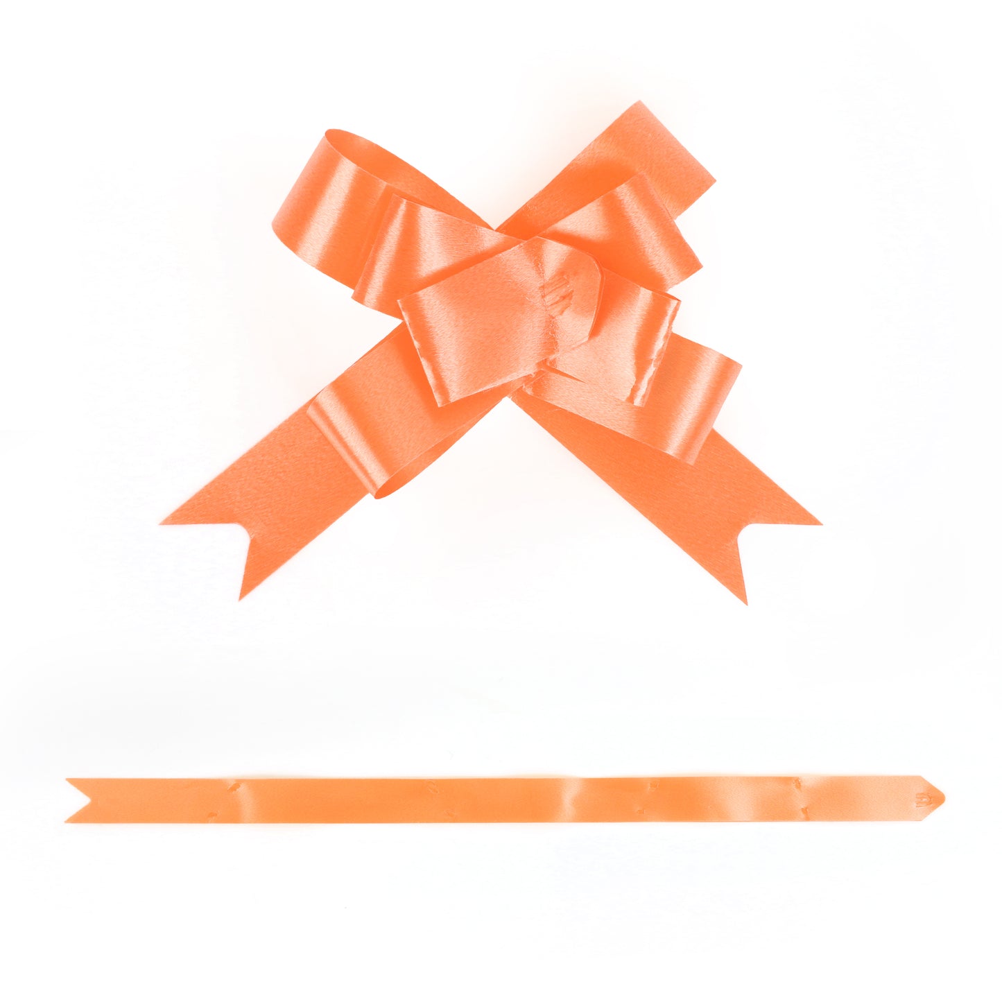 Orange 6cm Pull Bows in 20's