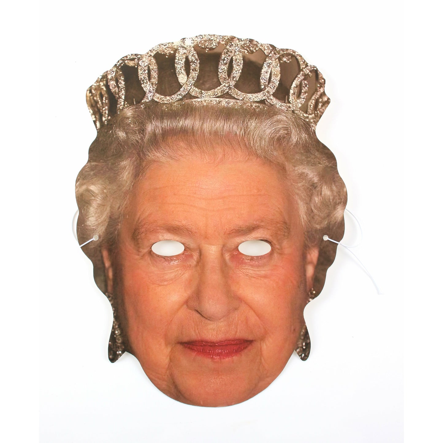 Queen of England Party Mask