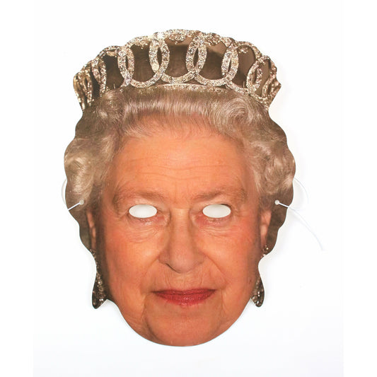 Queen of England Party Mask