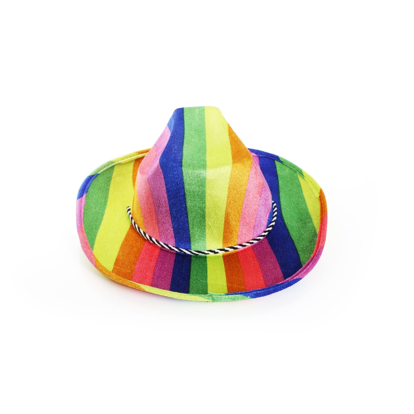 Rainbow Felt Cowboy Hat