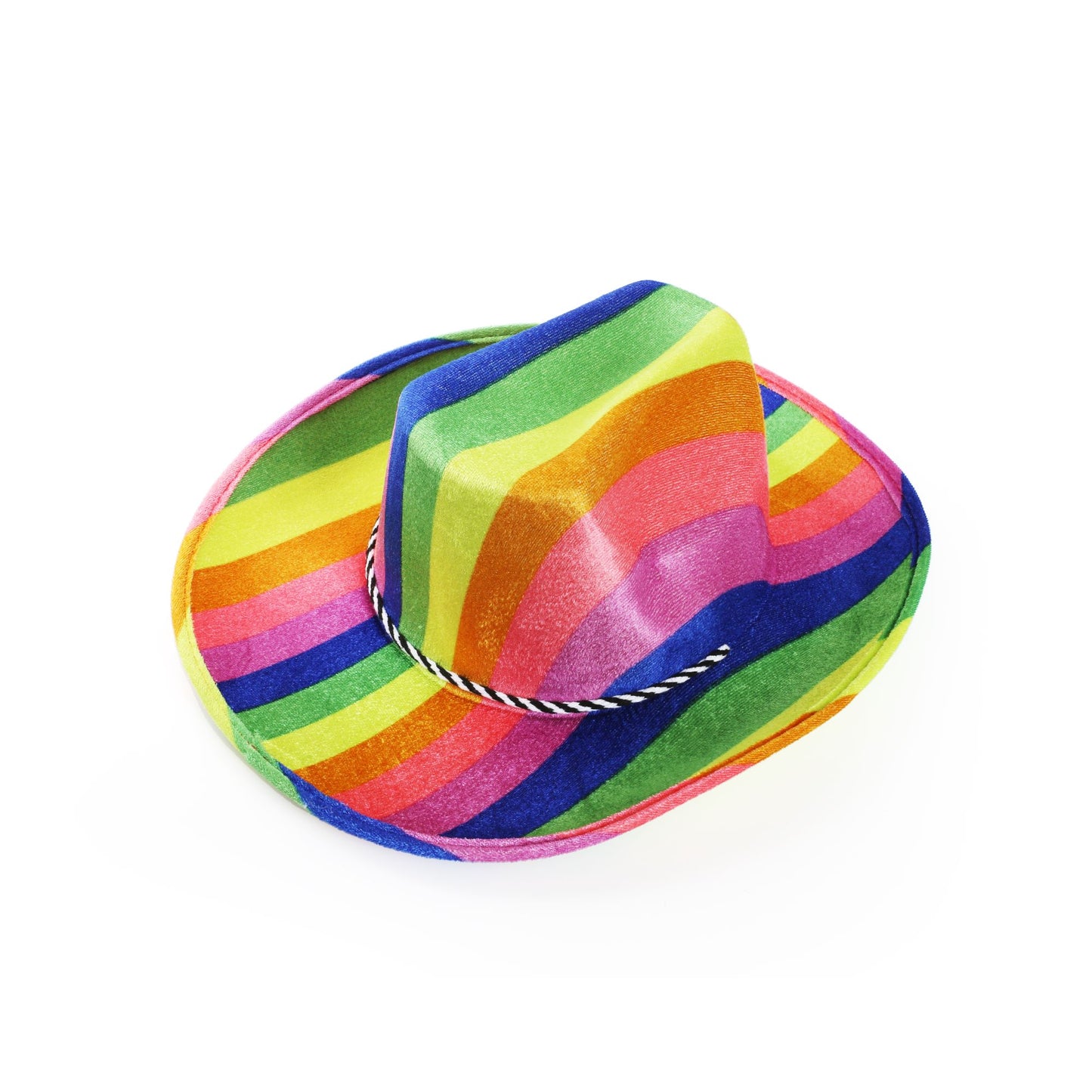 Rainbow Felt Cowboy Hat