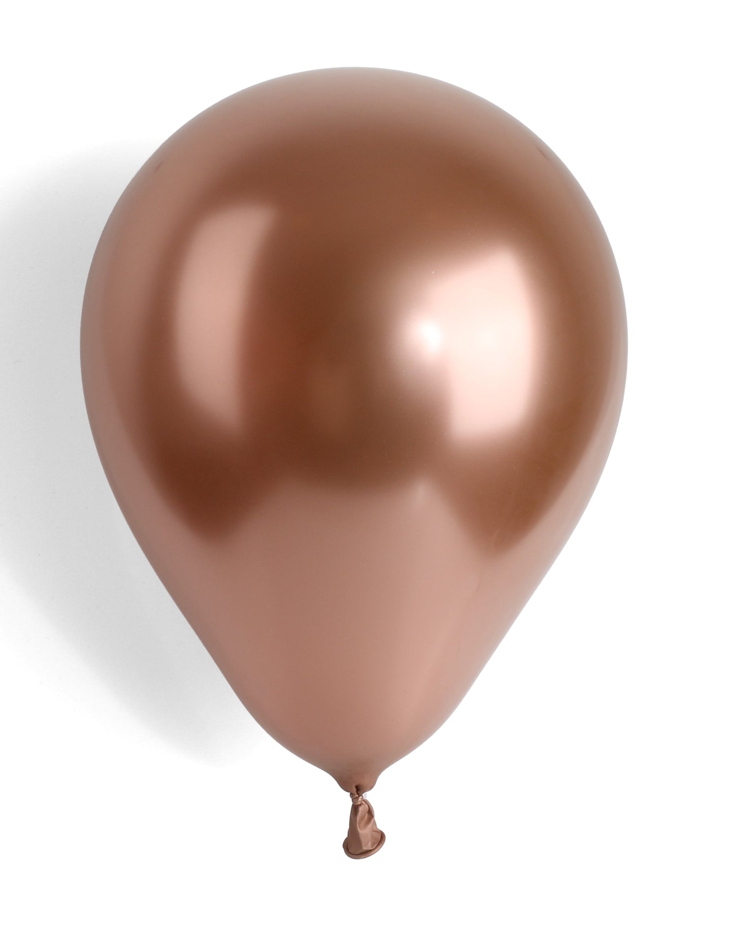 7 INCH METALLIC ROSE GOLD LATEX BALLOONS PACK OF 100