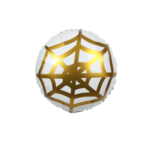 18" Spiderweb Foil Balloon