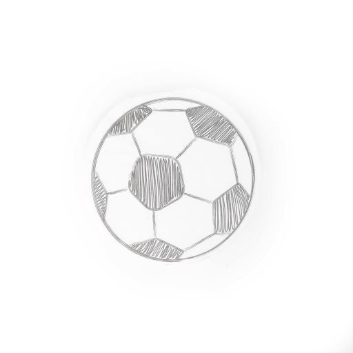 Round Football Shape and Design Paper Napkins Pack of 20