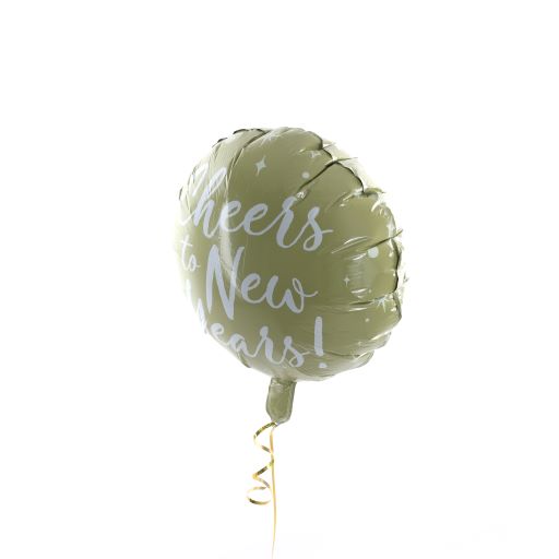 18" Happy New Year Foil Balloon