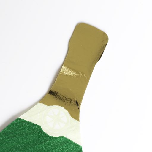 Champagne Bottle Shape Paper Napkins Pack of 20
