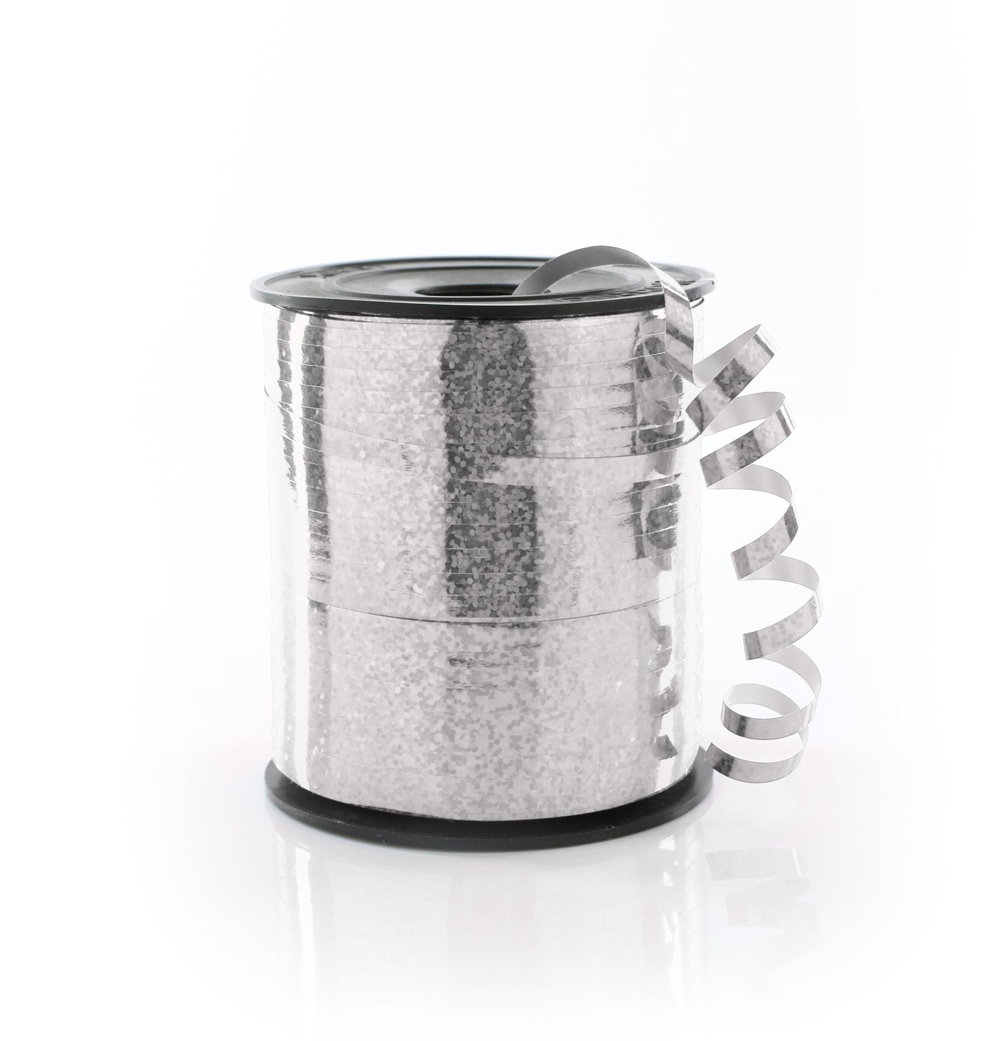 Holographic Silver Curling Ribbon