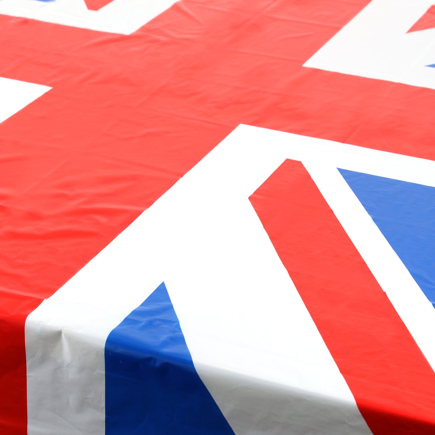 Union Jack Plastic Tablecloth