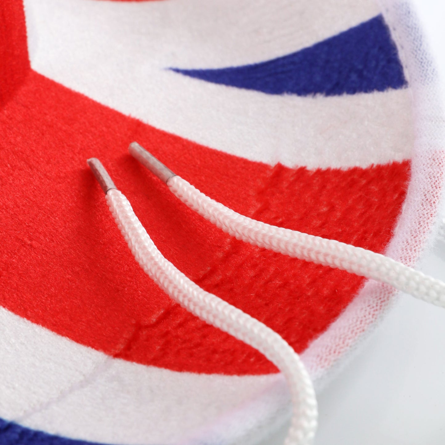 UNION JACK FELT COWBOY HAT WITH CORD
