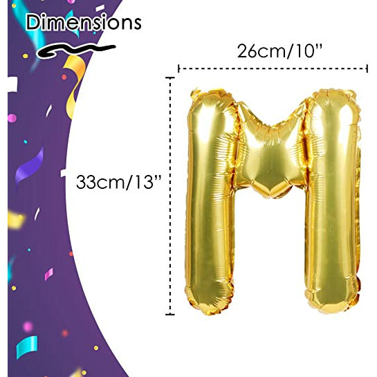 Merry Christmas Happy New Year Gold Balloon Banner Set