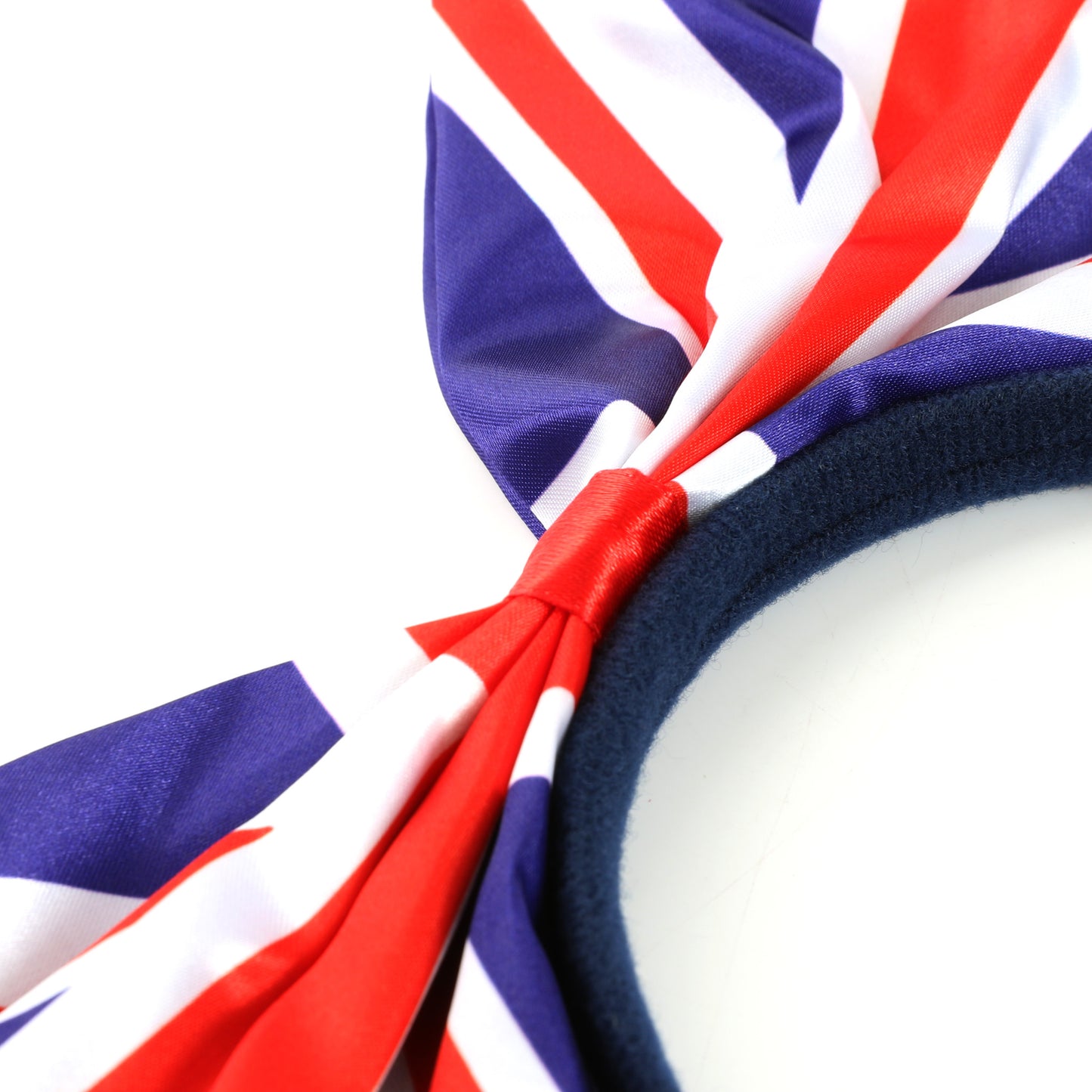 Union Jack Bow Headband