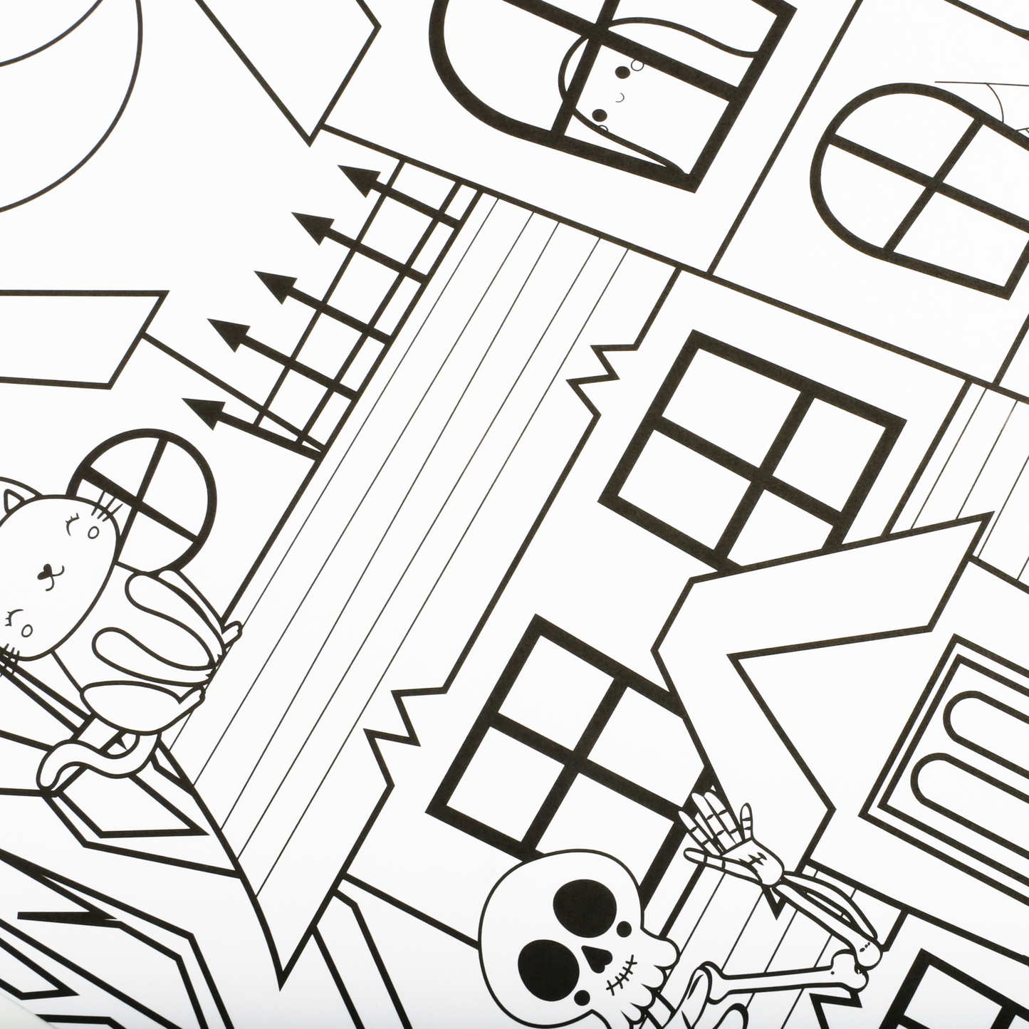 A4 HALLOWEEN COLOURING POSTERS PACK OF 2