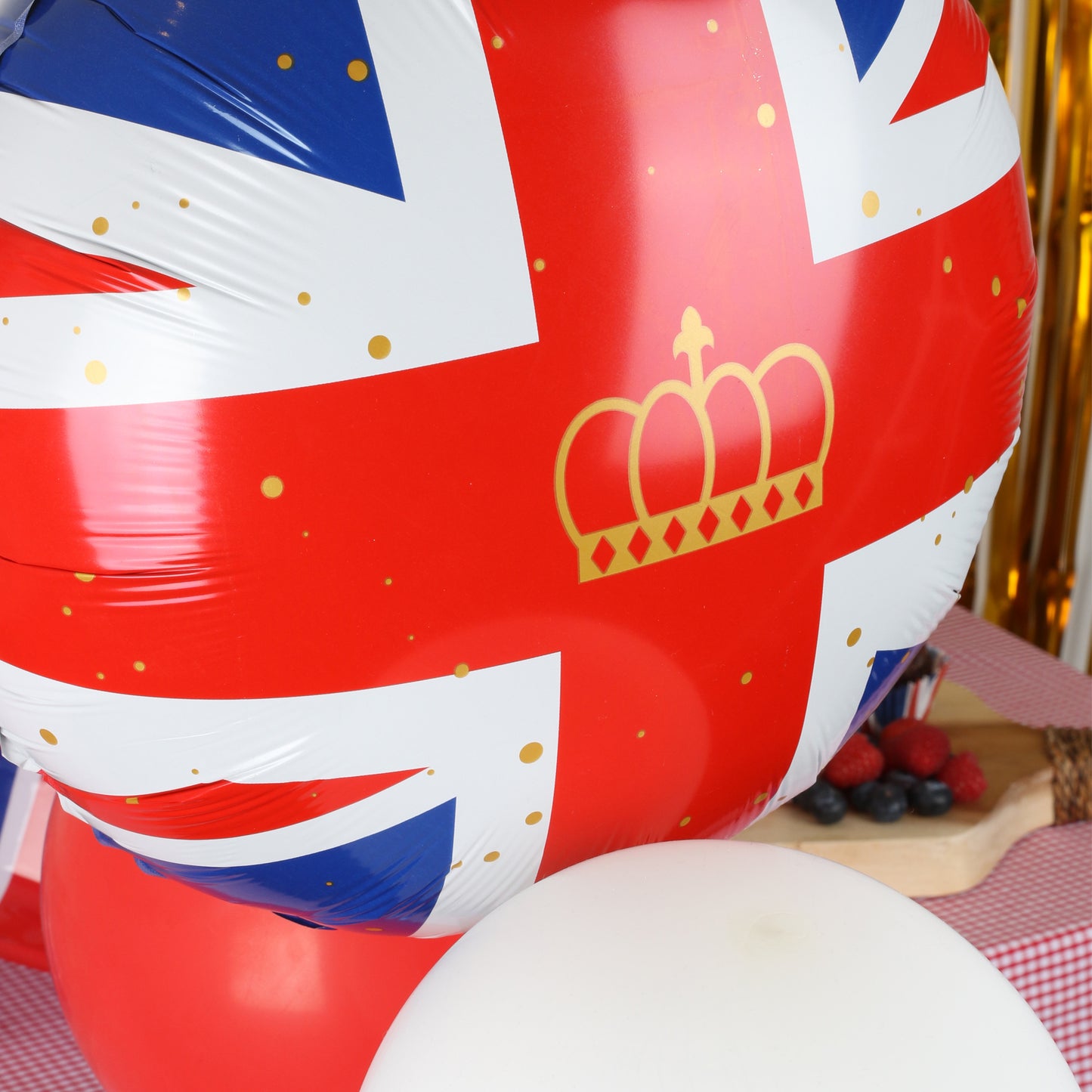 18" Union Jack Round Foil Balloon