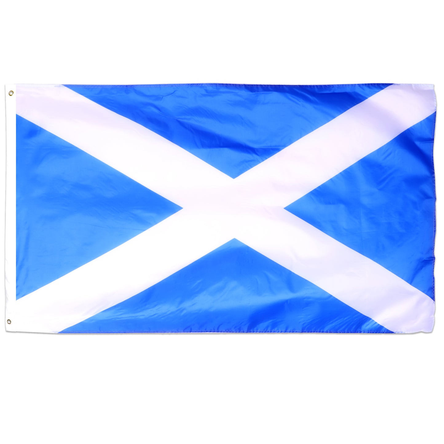Scotland Scottish St Andrew's Cross 5ft x 3ft Flag with 2 Eyelets