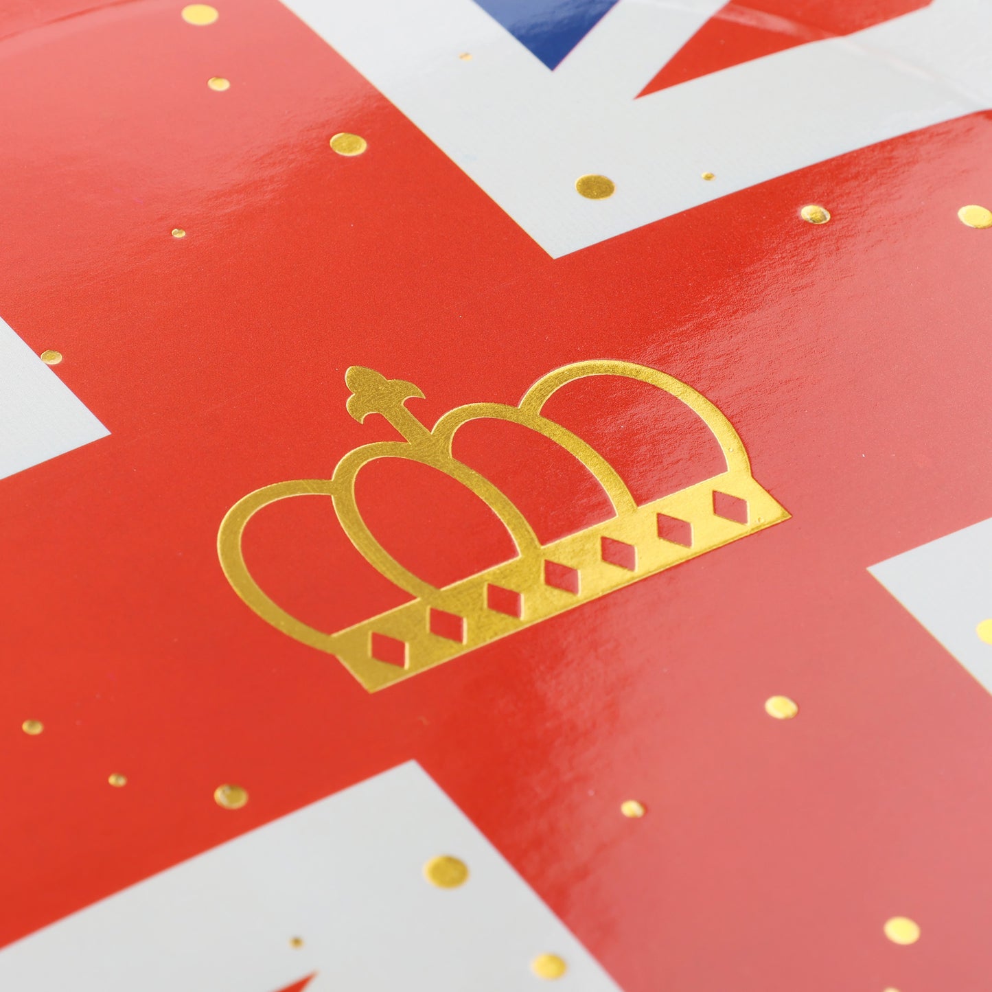 Union Jack 9 Inch Paper Plate (Pack of 10)