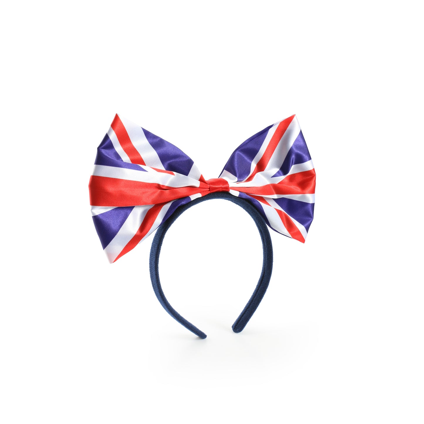 Union Jack Bow Headband