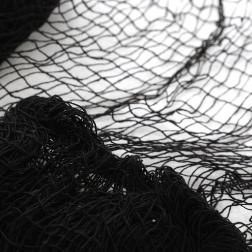 BLACK CREEPY CLOTH OR GAUZE DECORATION