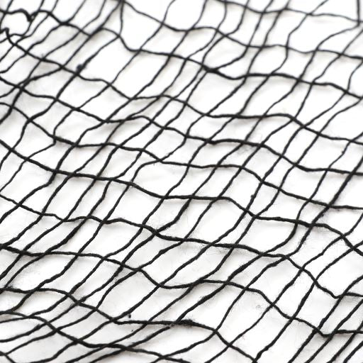 BLACK CREEPY CLOTH OR GAUZE DECORATION