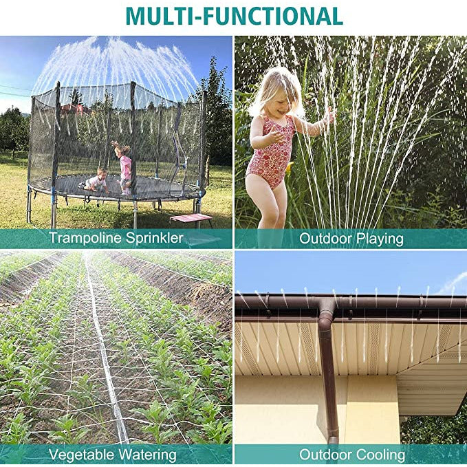 12 Metre Outdoor Trampoline Sprinkler
