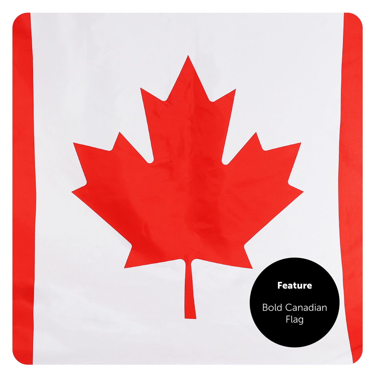 Canada 5ft x 3ft Flag with 2 Eyelets