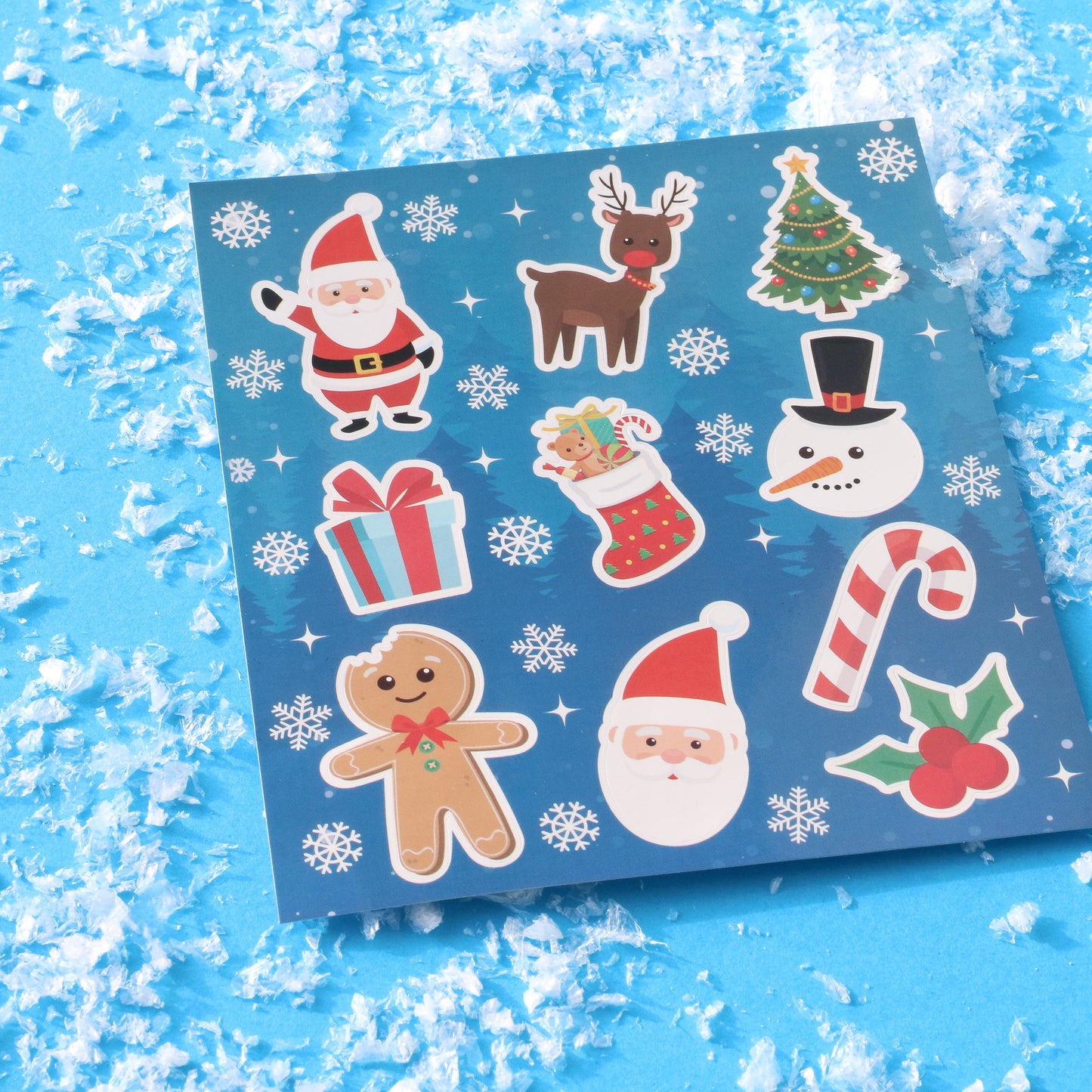 Christmas Stickers Pack of 10