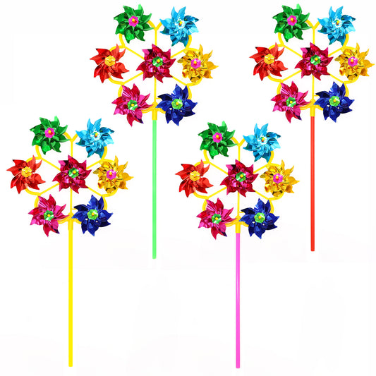 PACK OF 6 MAKE YOUR OWN LARGE WINDMILLS