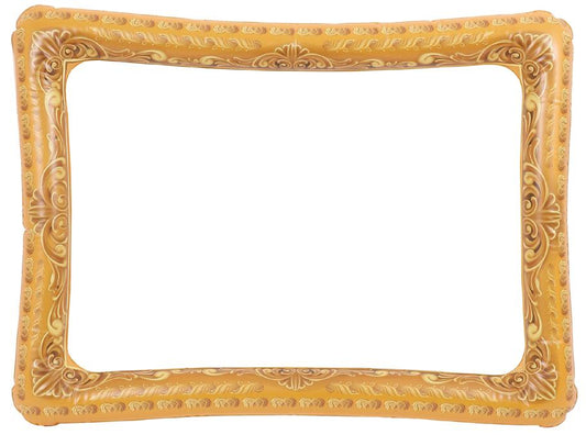 INFLATABLE GOLD PHOTO FRAME