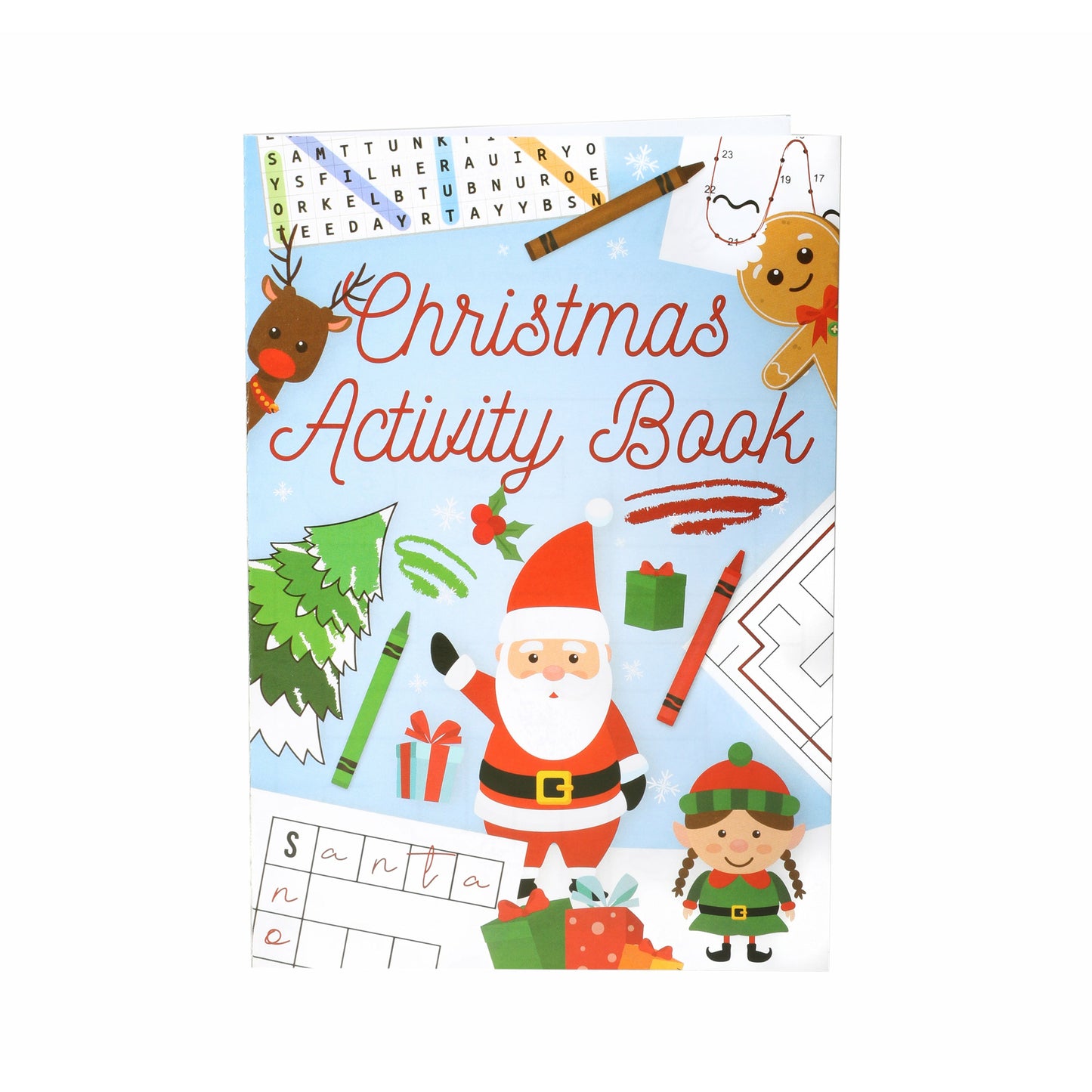 Christmas Puzzle Books Pack of 6