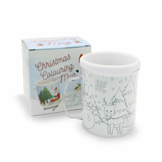 Christmas Colour Your Own Cup