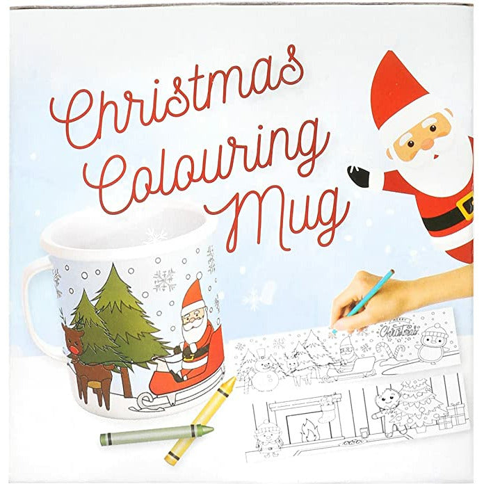 Christmas Colour Your Own Cup